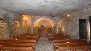 Interior de l'església de Sant Miquel.